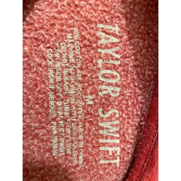 Taylor Swift Women's‎ Size Medium Red Taylors Verison Hoodie Merch - Picture 3 of 9
